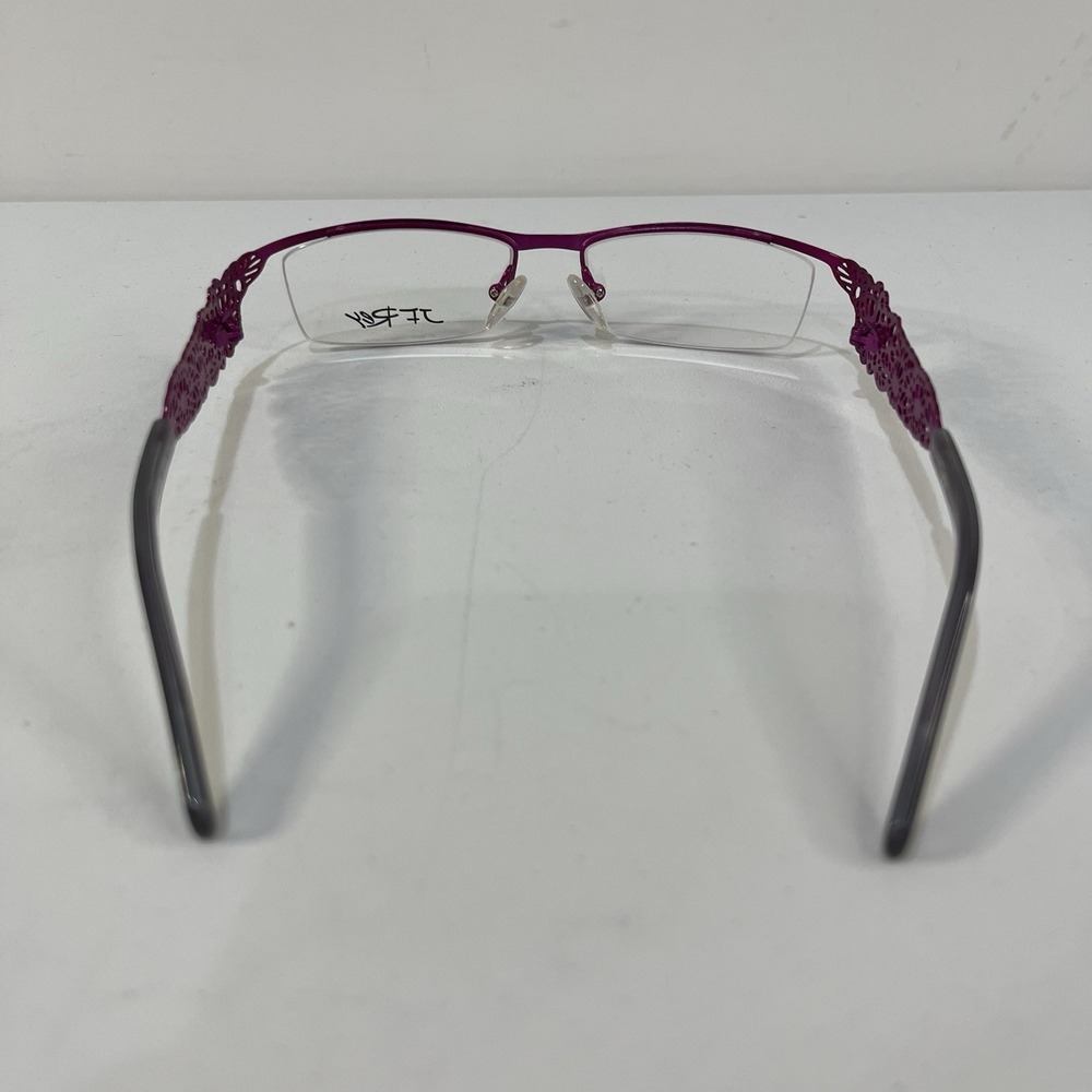 JF Rey Felicia Womens Eyeglass Frame 2685 Floral Metal Plastic 46 15 115 New - Picture 4 of 6